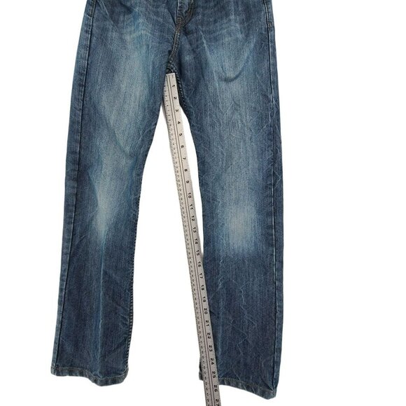 Levi's  Girl's 514 Slim Straight Leg Blue Jeans Size 14 - Picture 7 of 14